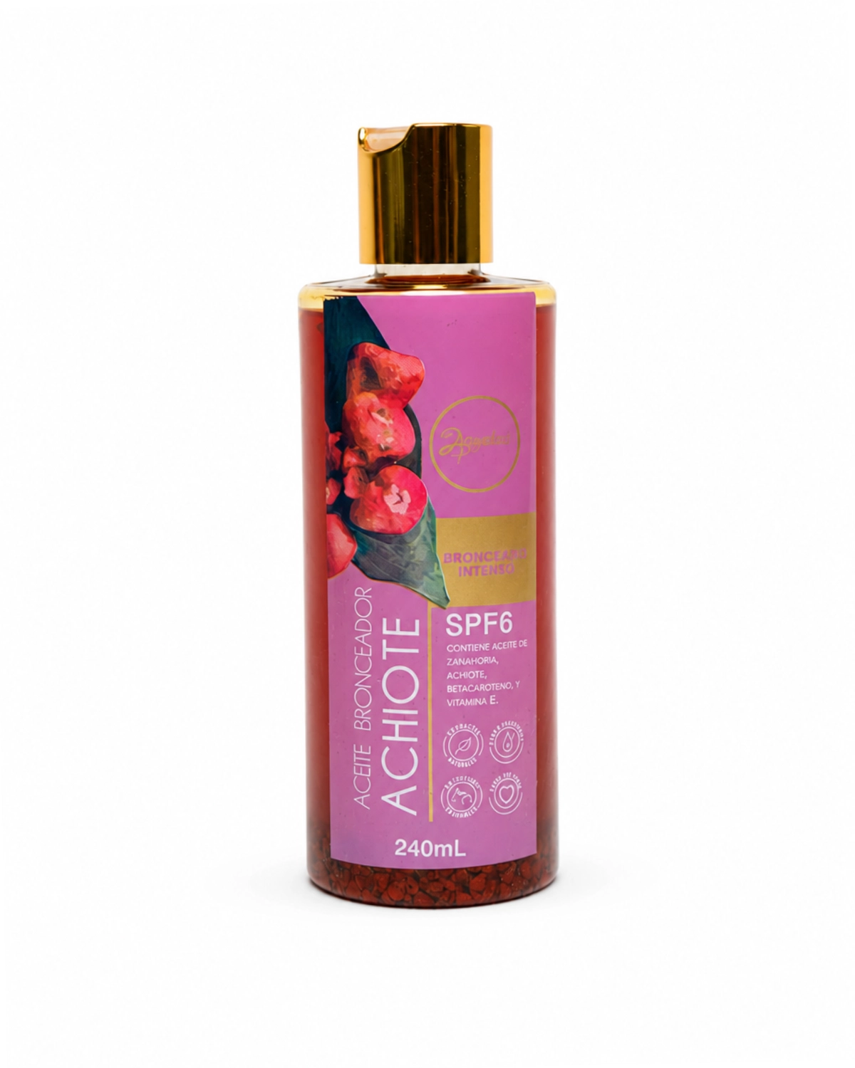Bronceador de de achiote