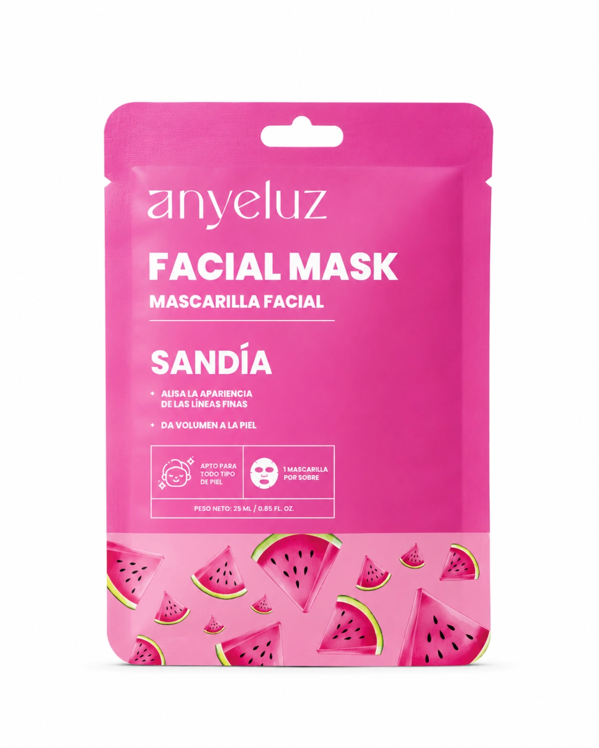 Mascarilla facial Sandia