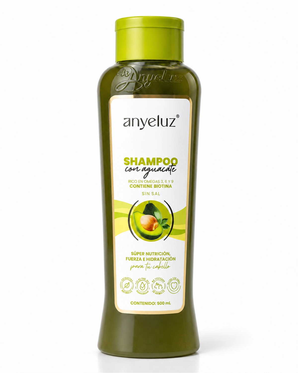 Shampoo de aguacate
