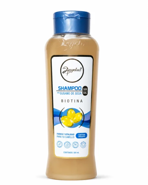 Shampoo de gusano de seda
